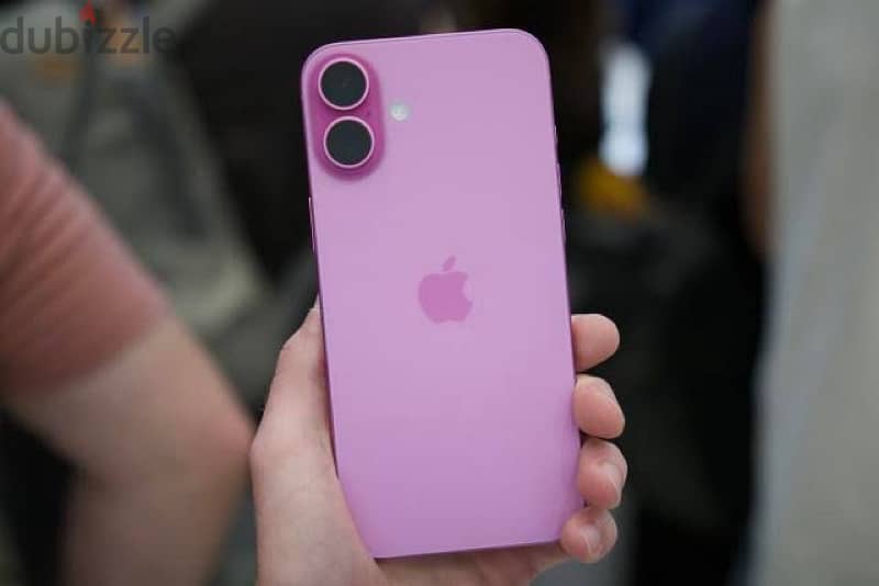 Iphone 16 - NEW متبرشم  - PINK & BLUE - 2