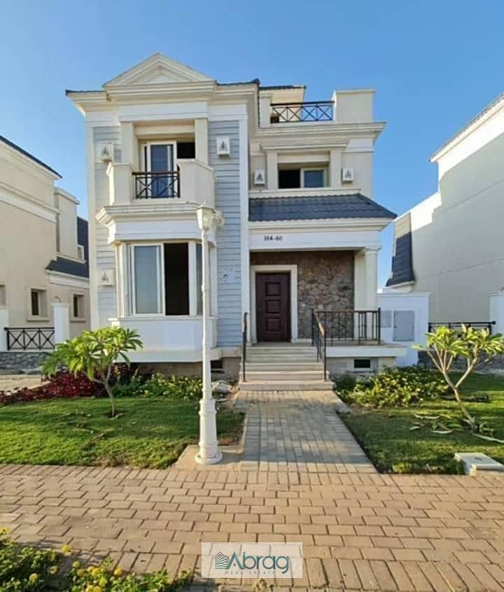 Villa for sale in the new Mountain View project, installments over 9 years 0