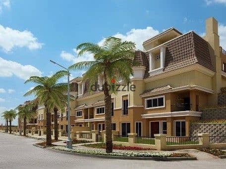 S-Villa for sale, ready to move, in Sarai Compound - Mostakbal City 1