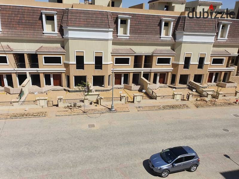 S-Villa for sale, ready to move, in Sarai Compound - Mostakbal City 2