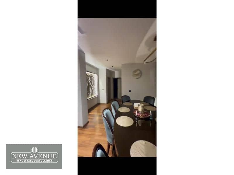 Super lux finishing and furnishing Corner first floor Apt for sale in Waterway, the building has a main pool 4