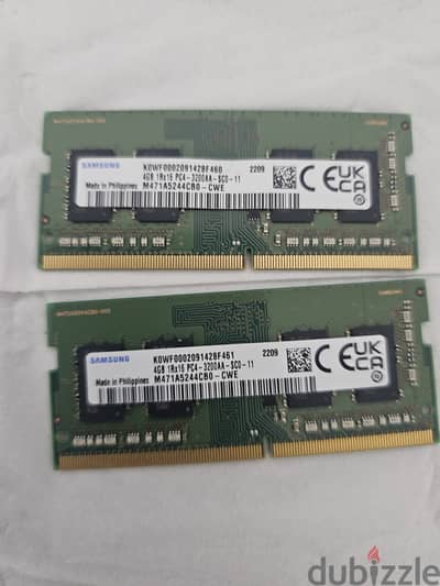 Samsung Ram 3200mhz 4GB