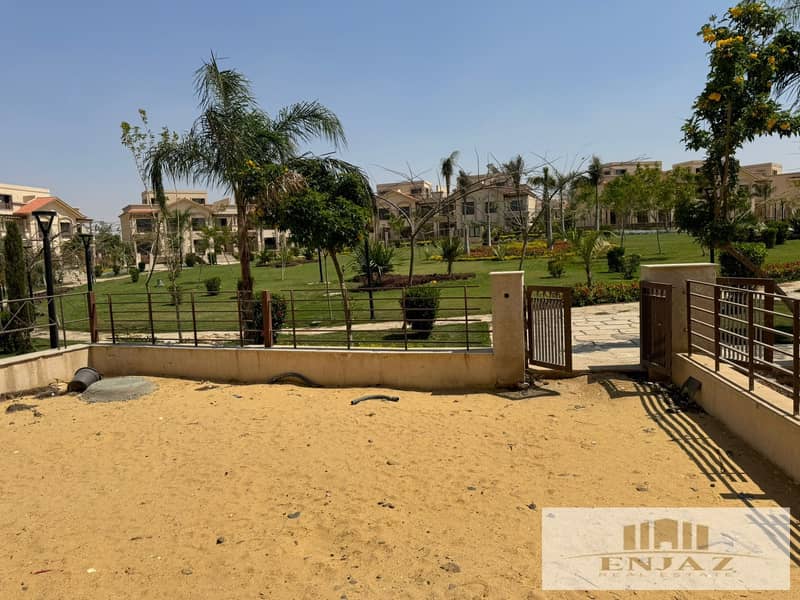 villa for sale in madinaty, model E3, wide garden, payment facilities, premium location 9