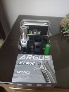 vape voopoo argus xt mod + mtl tanks (dvarw mtl+salt rta+kayfun prime) 0