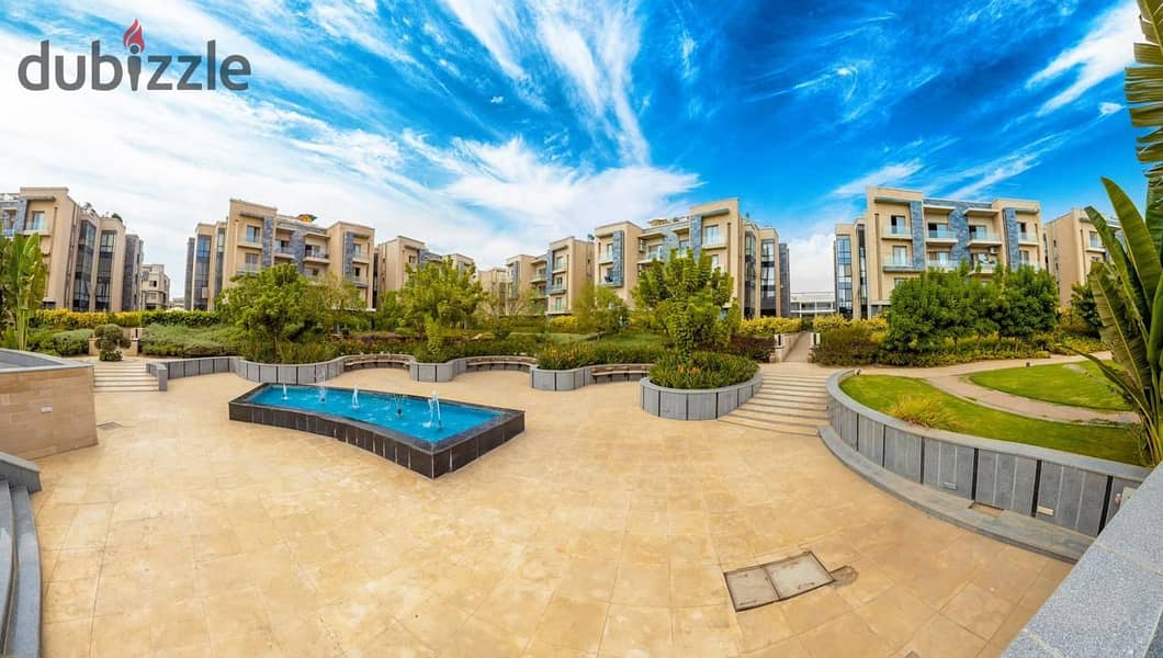 Apartment for sale with immediate receipt at less than market price in Galleria Moon Valley, Fifth Settlement, prime location, with the lowest dp 4