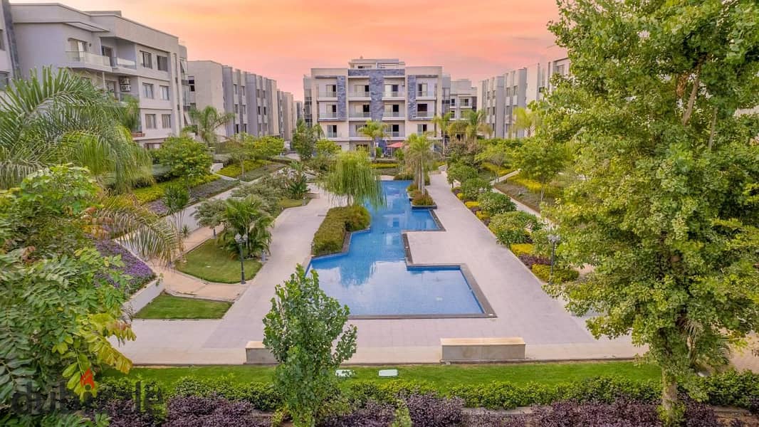 Apartment for sale with immediate receipt at less than market price in Galleria Moon Valley, Fifth Settlement, prime location, with the lowest dp 5