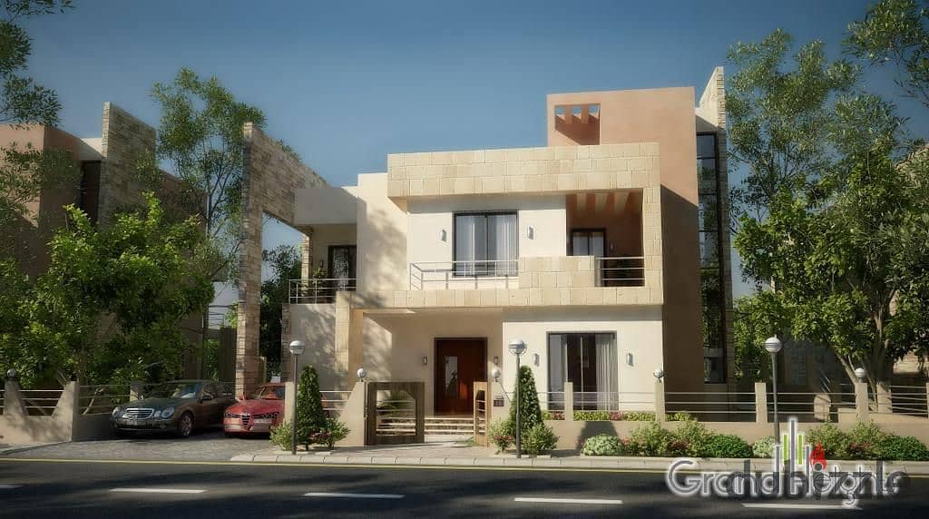 Move into a Fully Finished 350 sqm Villa in a Prime Location in the Heart of Sheikh Zayed at GRAND HEIGHTS 10