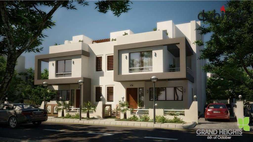 Move into a Fully Finished 350 sqm Villa in a Prime Location in the Heart of Sheikh Zayed at GRAND HEIGHTS 14