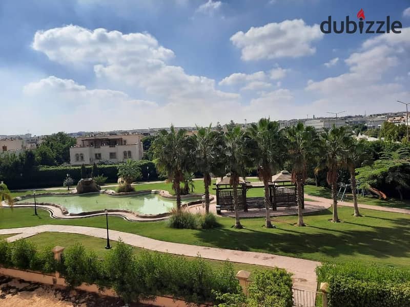 For sale, a twin house, 303 m, in Greens Compound, Sheikh Zayed, on the lake, immediate delivery, Sheikh Zayed 9