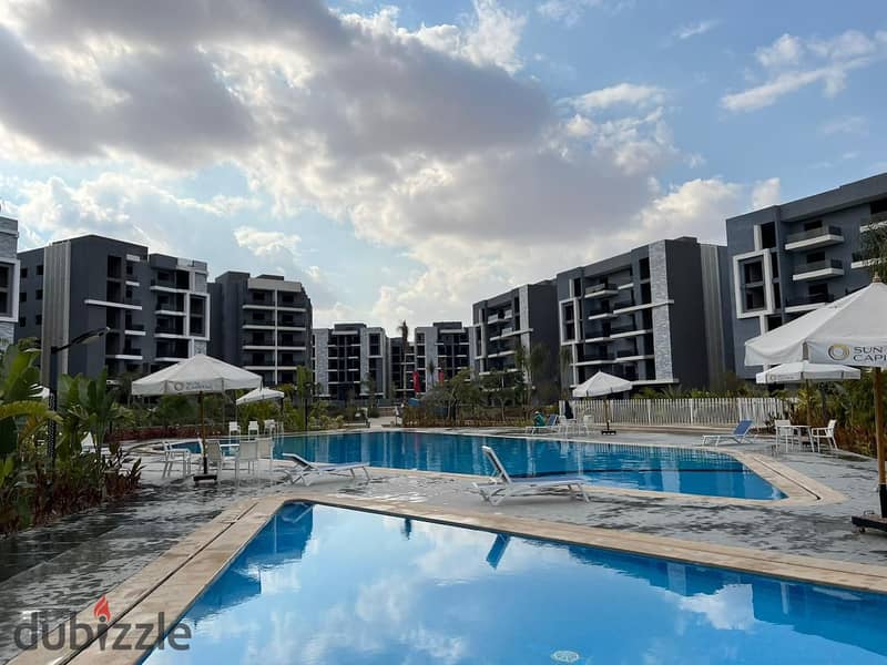 Apartment for sale in installments from Al-Katoura Company without commissions in Sun Capital Compound with a distinctive view of the Lagoons | Ashgar 10