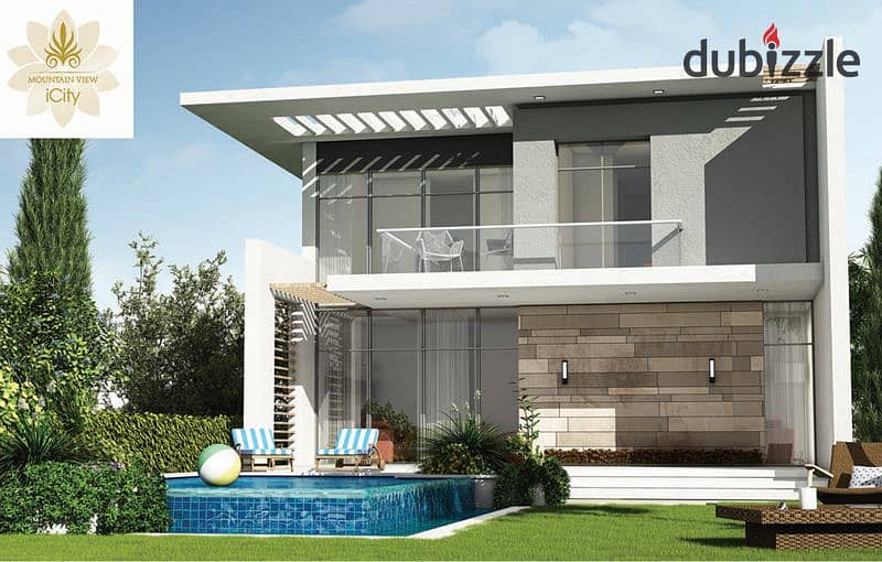 Any villa in Mountain View I-city, delivery soon and in installments 8