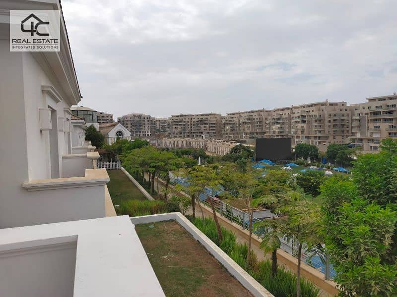 Apartment with a rare design on the lagoon and clubhouse in a very special location with the lowest total down payment price and installments in Mount 1