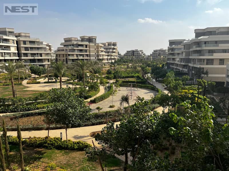 Apartment Resale Sodic Villette Sky Condos New Cairo Ready To Move View main park 1