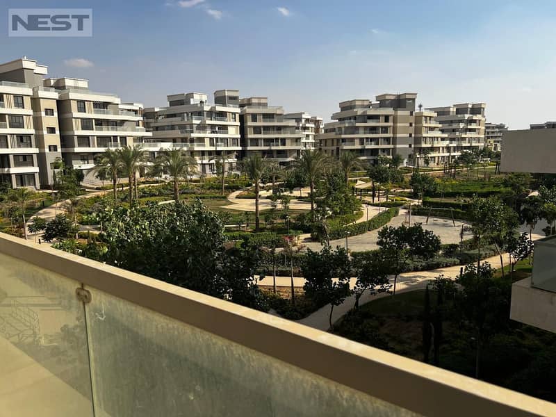 Apartment Resale Sodic Villette Sky Condos New Cairo Ready To Move View main park 2