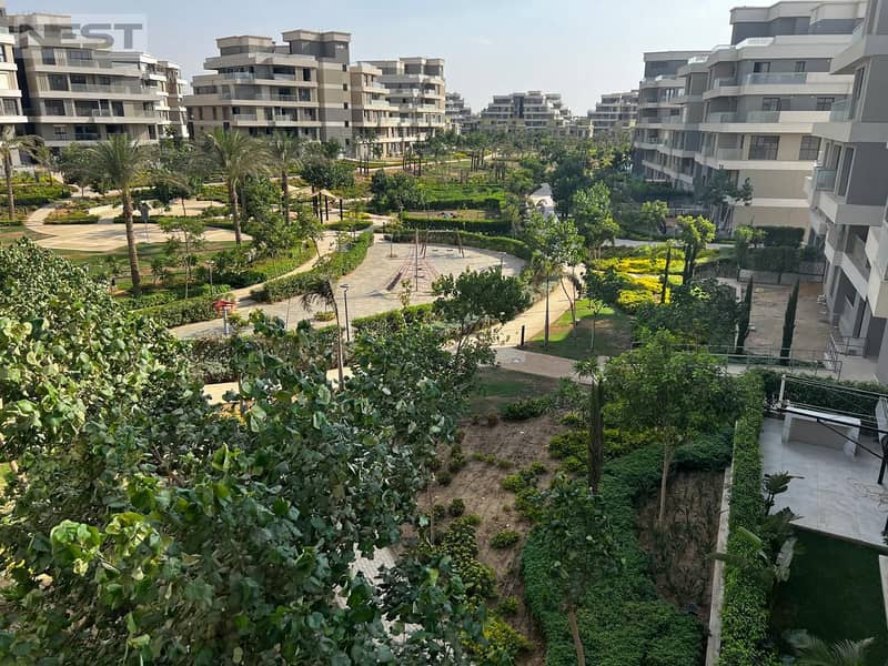 Apartment Resale Sodic Villette Sky Condos New Cairo Ready To Move View main park 3