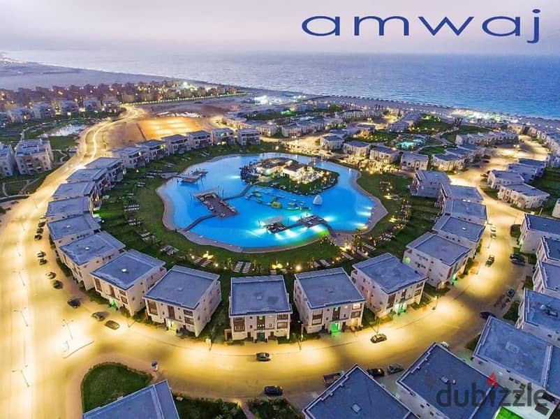 امتلك شاليه في اخر مرحلة في امواج AMWAJ الساحل الشمالي بالتقسيط على 6 سنوات بفيو مميز جدا 4