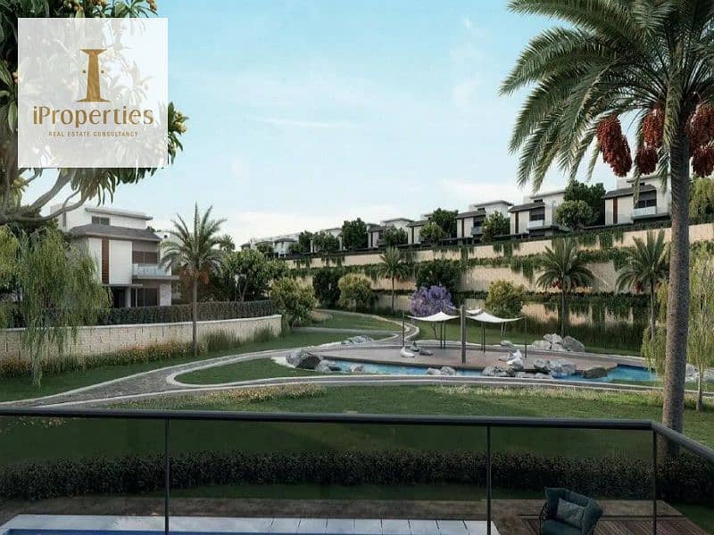 STUNNING APARTMENT WITH ,LAGOON IN TELA EAST , 5%DP IN THE HEART ON NEW CAIRO , ROYA COMPANY AND INSTALLLMENTS UPT TO 8 YEARS 5