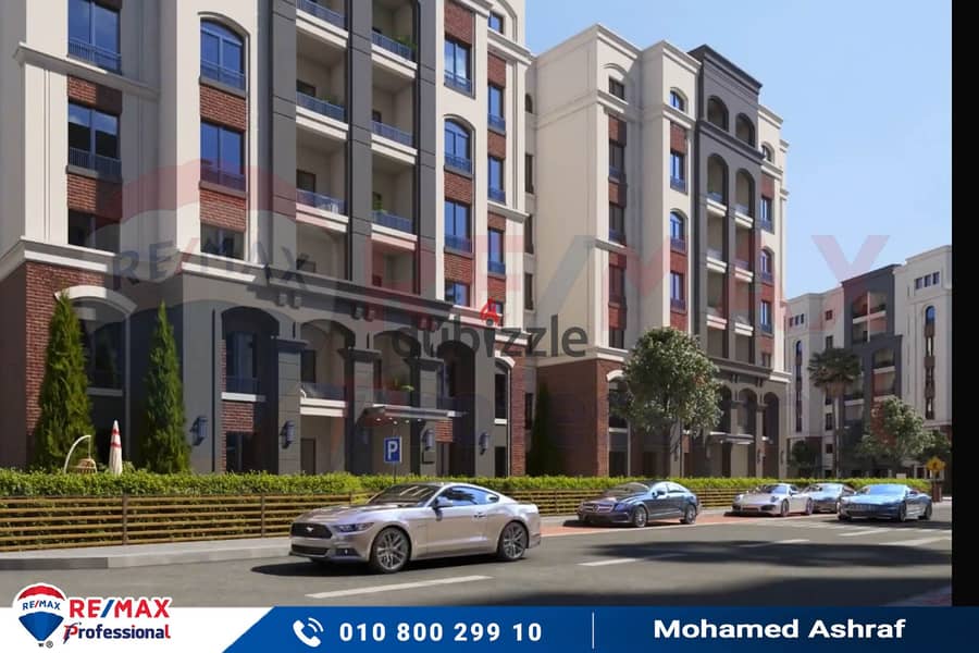 Own your apartment with open views of the largest plaza inside Alex West Compound 24