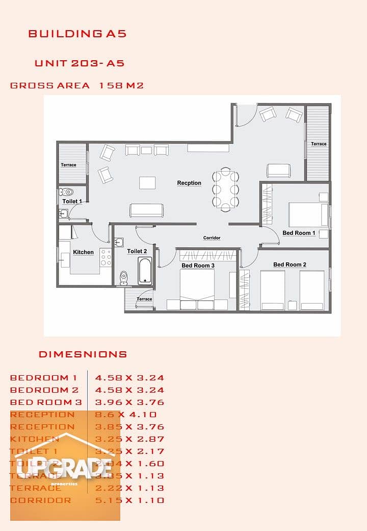 Fully Finished with ACs 158 sqm Apartment in Rivali Compound, New Cairo - Minutes from Mivida, Hyde Park, and the AUC 1