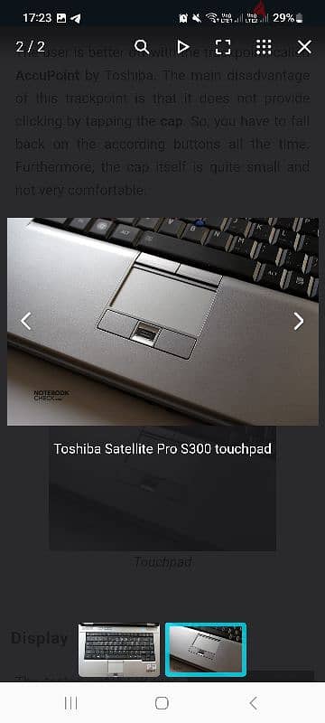 Toshiba Satellite Pro S300 19