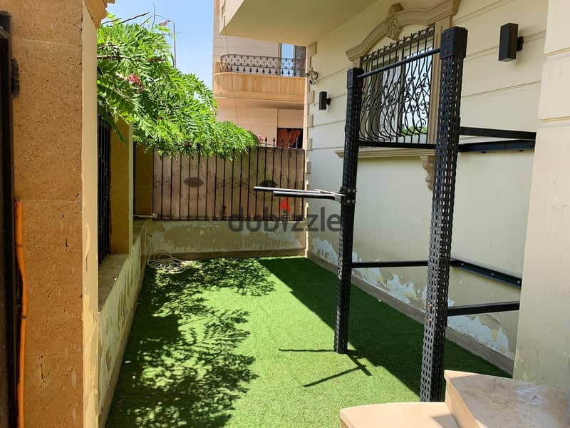 Ground floor apartment with garden for sale with kitchen, Banfsaj compound on Mohamed Naguib axis near Waterway and North and South Ninety    With pri 16