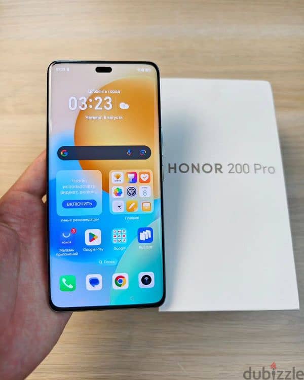 Honor 200pro علبه مفتوحه فقط 4