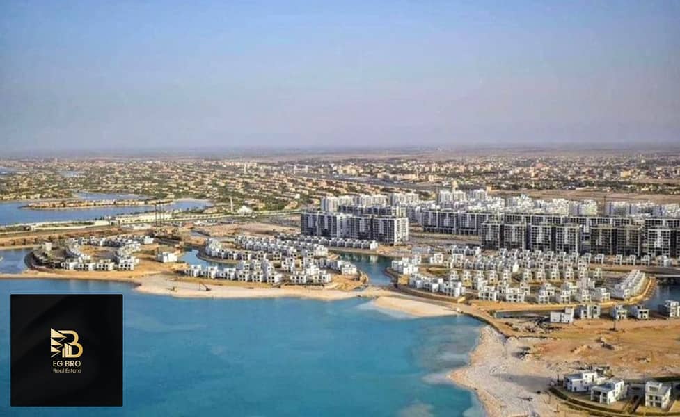 chalet incompound in El Alamein, with a lagoon and sea view 3