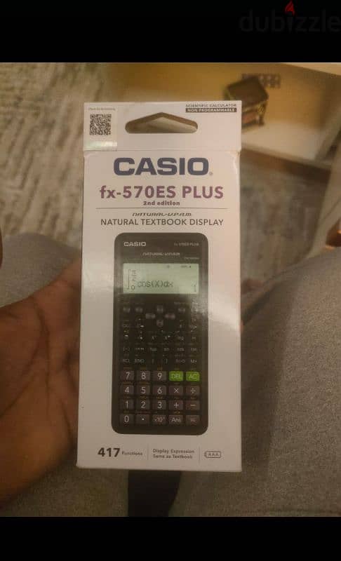 آلة حاسبة casio- fx570 2 1