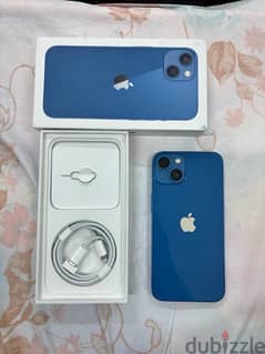 iPhone 13 128gb 100% Warranty NEW blue