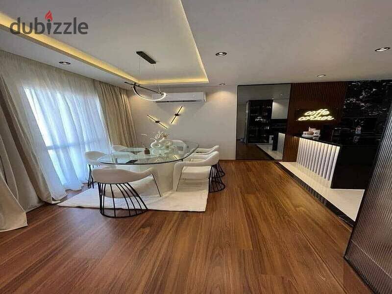 Apartment for sale, ready to move, fully finished, in Al Maqsad Compound, with a privileged and charming location in the New Administrative Capita 7