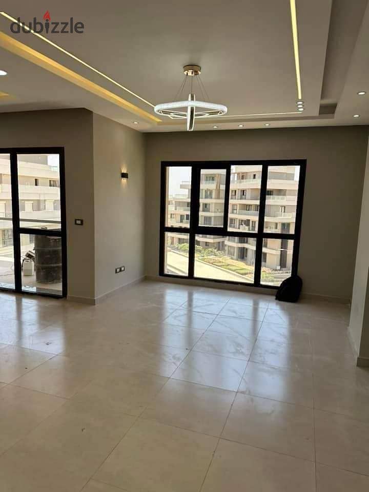 In installments over 10 years, a fully finished duplex, immediate delivery, in the most upscale compound in front of Madinaty 0