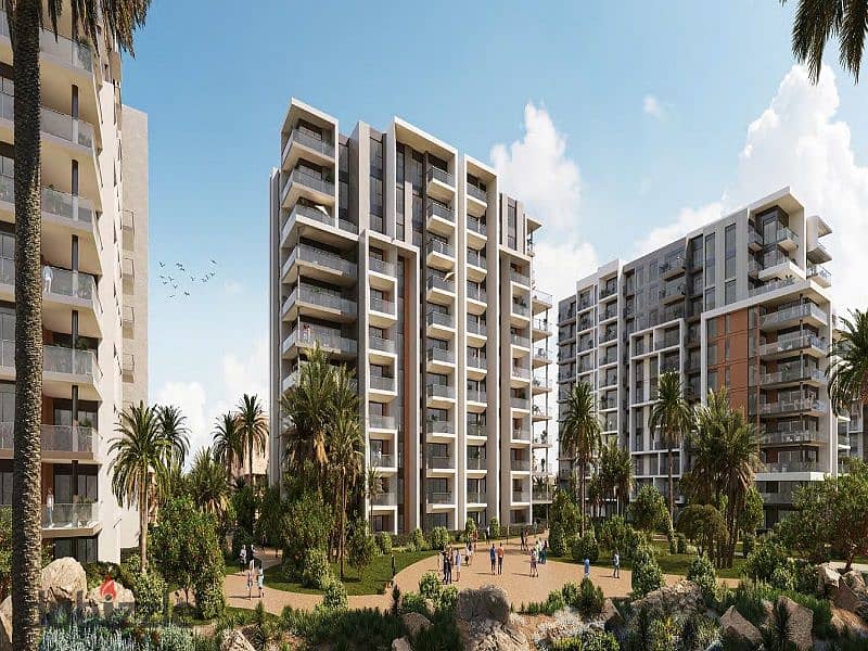 Resale apartment, 129m, finished, with air conditioners, special location in Zed Towers, Sheikh Zayed _zed towers elsheikh zayed_solana _karma 2