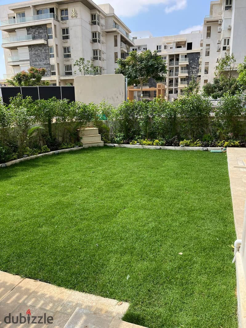 Apartment with garden for rent in mountain view icity new cairo under market price 1