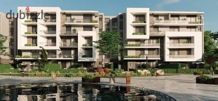 Apartment 3bdr view lake & landscape - terrace compound next to Arkan 205 3