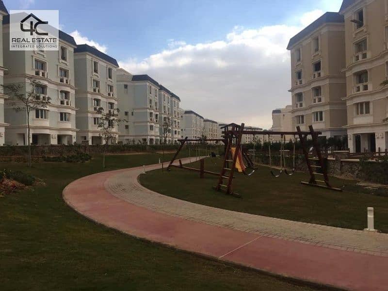 Own a semi-finished corner apartment  199m open view with the lowest down payment and installments, in Mountain View Hyde Park Compound, New Cairo. 4