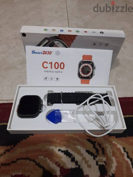 smart watch ساعه سمارت c100 8