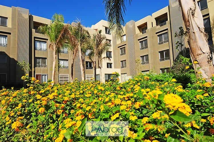 Apartment for sale, ground floor, with garden, in Palm Parks Palm Hills Compound 2