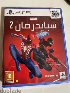 Spiderman 2 PS5 NEW Arabic and English Version