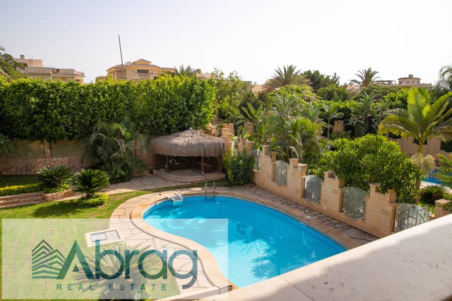 Villa for sale in Al Shorouk 2000 Immediate delivery Finishing Private swimming pool 15