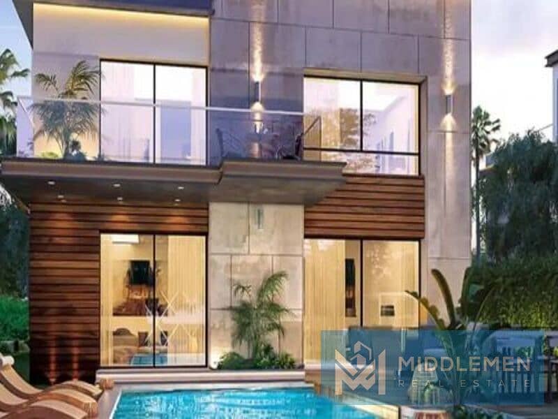 town house middle 225m delivered 2024 open view in azzar 2 new cairo 11