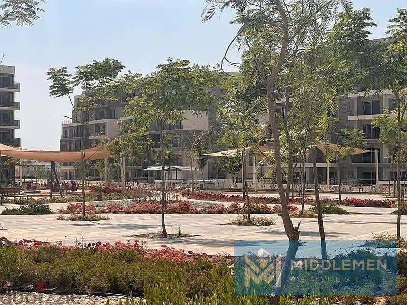 apartment fully finished , very prime location landscape view , palm hills new cairo 1