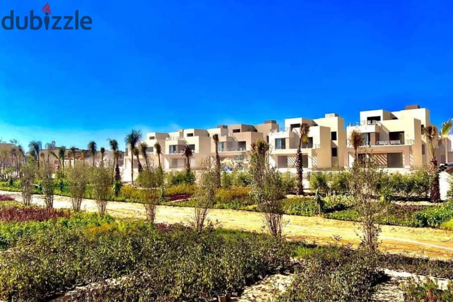 تيسيرا للبيع في palm hills الاسكندرية(242 متر مباني + 111متر جاردن ) 6