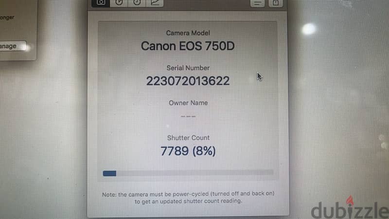 Canon 750D full HD like new 6