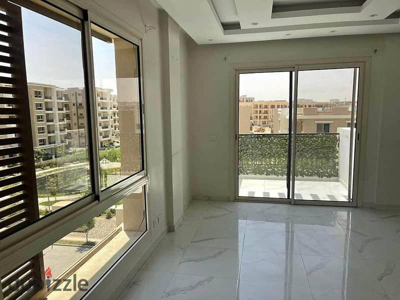 Apartment for sale in the Fifth Settlement, on the landscape, in the Taj City Compound, directly in front of the airport, along Al Thawra Street 5