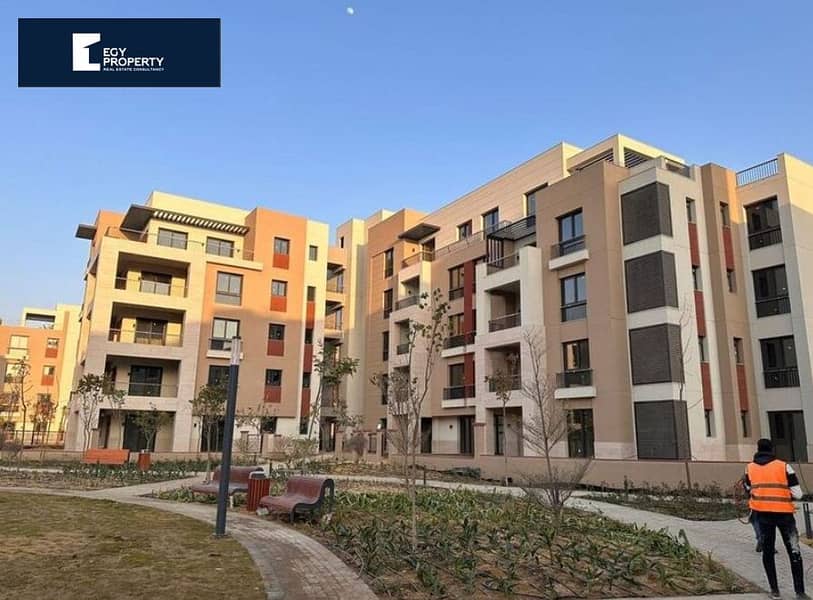 Own your new Apartment with garden in New Cairo's best projects in Marakez District 5 on 7 years installments 1