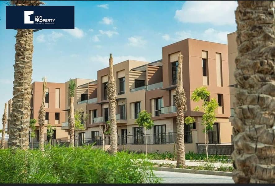 Own your new Apartment with garden in New Cairo's best projects in Marakez District 5 on 7 years installments 8