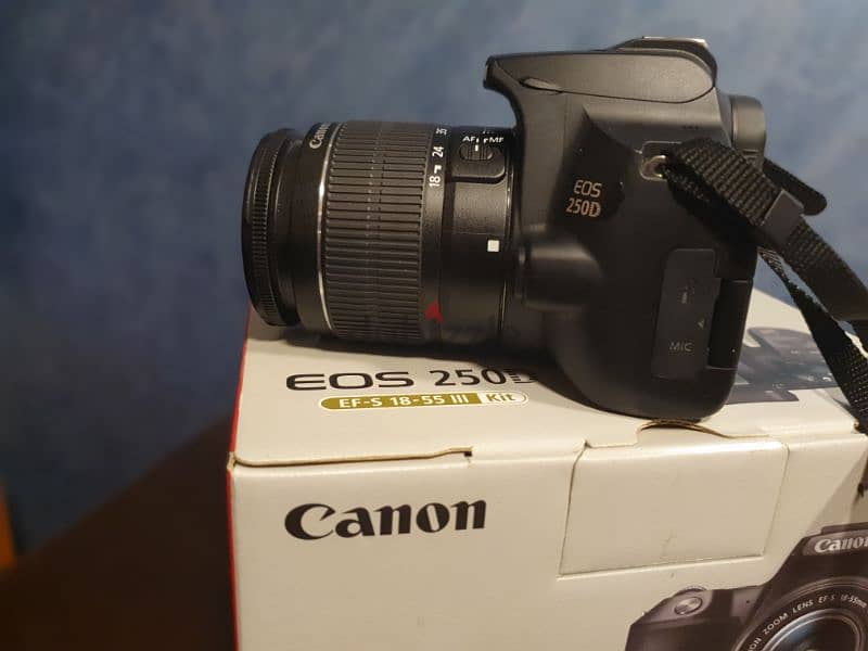 Canon 250D with accessories 2