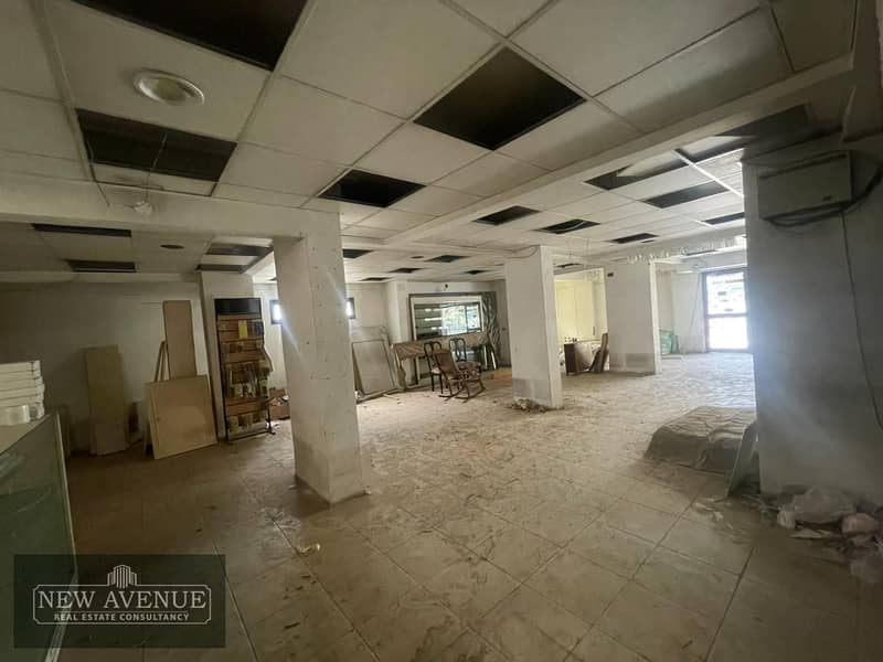 Retail 220Sqm For rent in Maadi          MS-AA 84 7