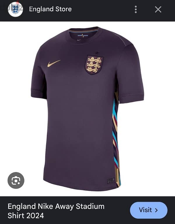 england away kit original nike 2024 2