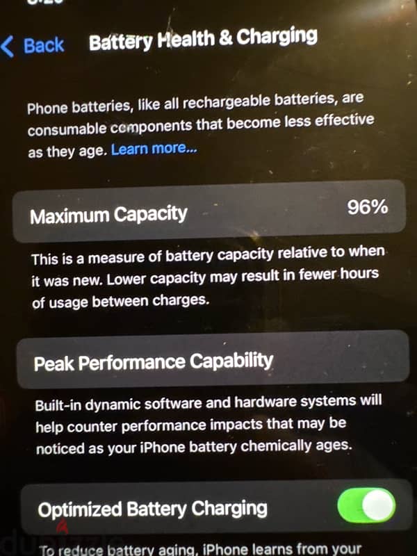 Iphone 12 128GB Battery Health 96% - Colour Purple 1